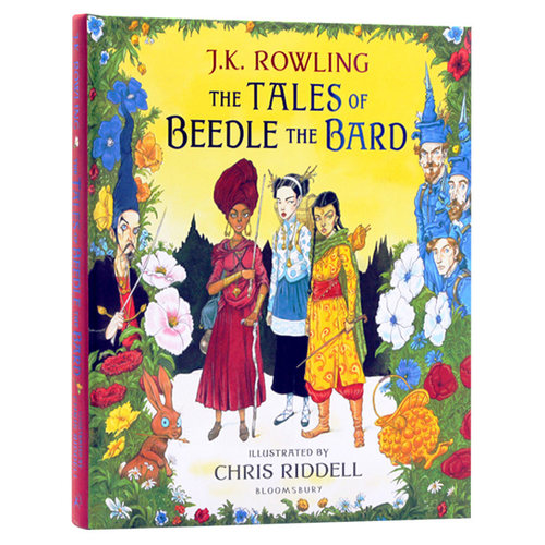 诗翁彼豆故事集插图版 The Tales of Beedle the Bard 英文原版小说书 JK罗琳 克里斯里德尔 哈利波特系列外传