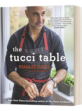 英文原版 The Tucci Table 斯坦利 图齐餐桌 精装 英文版 进口原版英文书籍