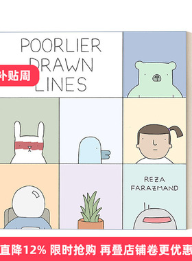 英文原版 Poorlier Drawn Lines Poorly Drawn Lines 03 喵呜 原来你是这种汪系列3 人气幽默漫画 Reza Farazmand 进口英语书籍
