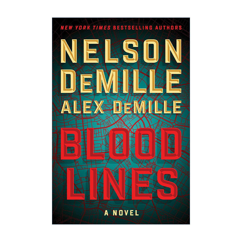 英文原版 Blood Lines 血线 陆军刑事调查局特工系列 内尔森·德米勒 惊悚悬疑小说 英文版 进口英语原版书籍