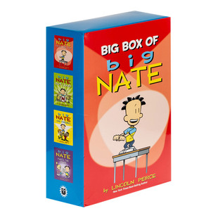 Big Set 英文原版 英文版 4盒装 Box 进口英语书籍 Nate 大内特1 Volume