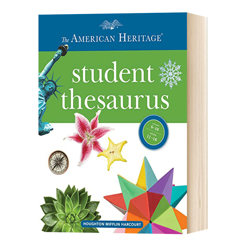 美国传统学生同义词词典 The American Heritage Student Thesaurus 英文原版 英英字典 英文版进口原版英语书籍
