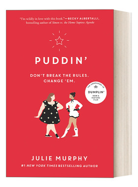 英文原版小说 Puddin' 饺子公主2 英文版 进口英语原版书籍