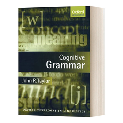 Cognitive Grammar  认知语法进口原版英文书籍