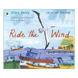 Nicola 书籍 the 进口英语原版 英文版 Davies 儿童动物绘本 迎风飞行 Wind Ride 英文原版