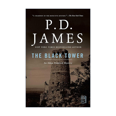 英文原版 The Black Tower 黑塔 亚当?达格利什侦探系列 当代推理小说女王P.D.詹姆斯 英文版 进口英语原版书籍