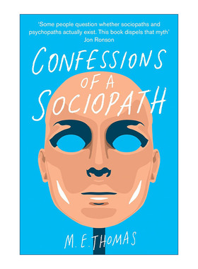 英文原版 Confessions of a Sociopath 反社会人格者的告白 M.E.汤玛士 英文版 进口英语原版书籍
