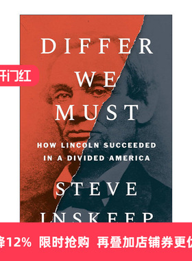 英文原版 Differ We Must 我们须有所不同 林肯传记 美国历史 精装 Steve Inskeep 英文版 进口英语原版书籍