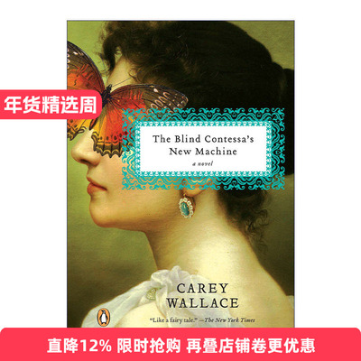 英文原版 The Blind Contessa's New Machine 盲眼女伯爵的打字机 历史小说 Carey Wallace 英文版 进口英语原版书籍