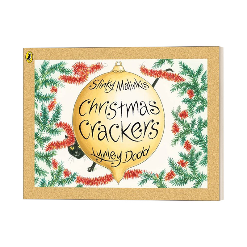 Slinky Malinki's Christmas Crackers 苗条的猫猫 圣诞节进口原版英文书籍