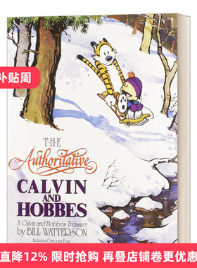 The Authoritative Calvin and Hobbes 卡尔文和霍布斯的宝库进口原版英文书籍