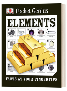 英文原版 Pocket Genius: Elements Facts at Your Fingertips DK百科知识口袋书 口袋天才系列 元素 英文版 进口英语原版书籍