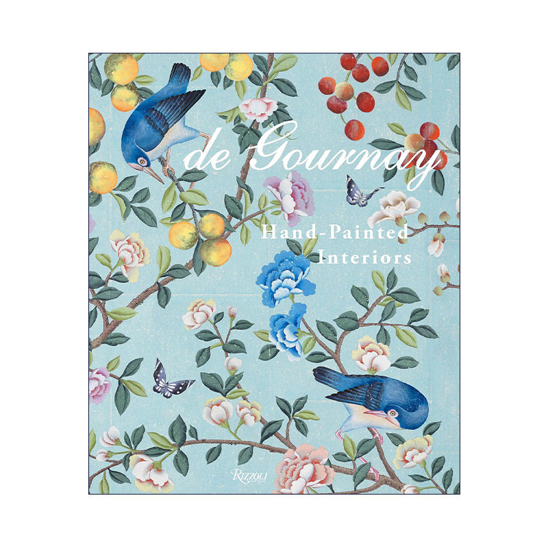 英文原版 De Gournay 手绘壁纸品牌帝家丽 墙上艺术 室内装修设计布置装潢 精装图册 英文版 进口英语原版书籍