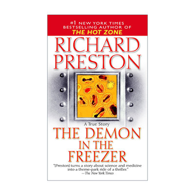 英文原版 The Demon in the Freezer Dark Biology Series 03 黑暗生物学四部曲之三 冰箱里的恶魔 Richard Preston 进口英语书籍