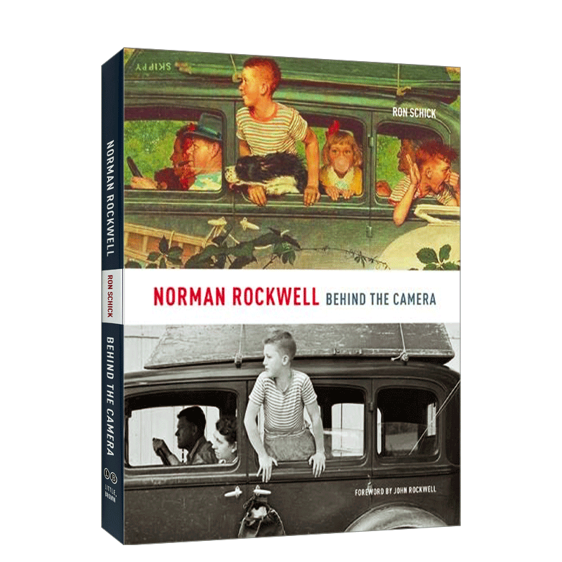 英文原版 Norman Rockwell Behind the Camera 诺曼·洛克威尔 相机镜头背后 英文版 进口英语原版书籍