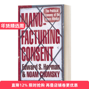 英文原版Manufacturing Consent 制造共识 诺姆·乔姆斯基 Noam Chomsky进口书籍