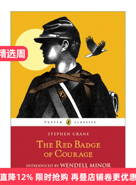 The Red Badge of Courage 红色勇气勋章 Puffin儿童经典系列进口英文原版书籍