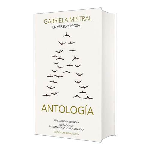 原版 En verso y en prosa Antología 米斯特拉尔诗歌散文集 西班牙语版 精装 西班牙皇家语言学院 进口原版书籍