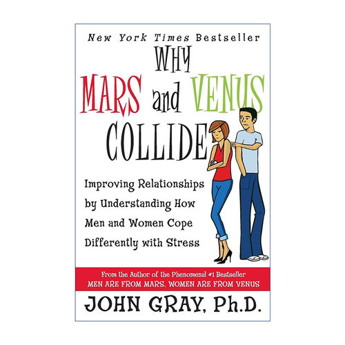 Why Mars and Venus Collide 金星女火星男为什么会相撞 一辈子不再争吵的秘密进口原版英文书籍