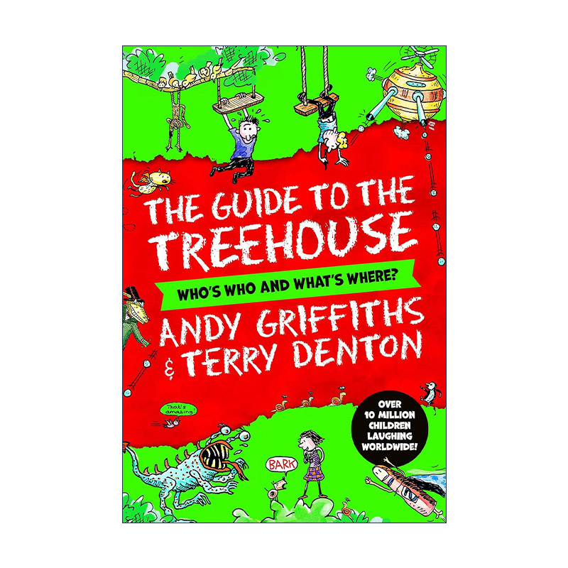 英文原版 Andy and Terry's guide to the Treehouse Who's Who and What's Where 树屋指南 谁是谁 什么在哪里 进口英语原版书籍