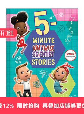 英文原版 5-Minute Ada Twist  Scientist Stories 小科学家艾达5分钟故事集 儿童睡前读物 精装 英文版 进口英语原版书籍
