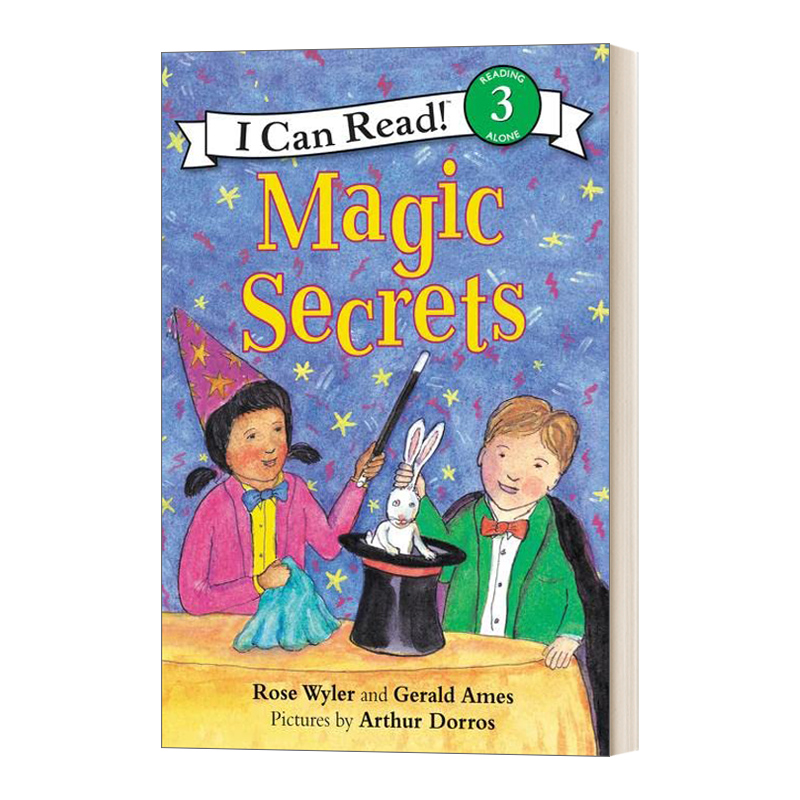 Magic Secrets 魔术大揭秘 I Can Read Level 3分级阅读进口原版英文书籍
