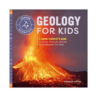 英文版 书籍 Kids 初级科学家系列 岩石矿物 地质学指南 for 给孩子们 进口英语原版 英文原版 儿童自然科普百科 Geology