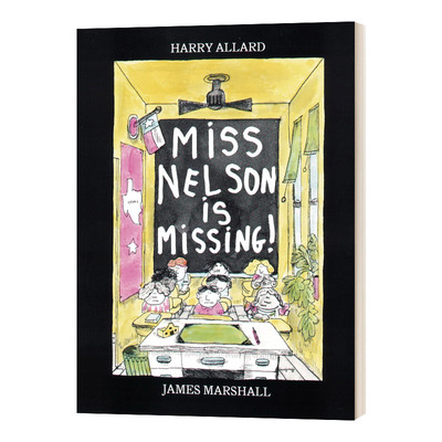 Miss Nelson Is Missing! 尼尔森老师不见了 3-6岁儿童趣味图画故事书 廖彩杏书单进口原版英文书籍