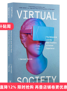 英文原版 Virtual Society Mr Exp 虚拟社会 元宇宙和人类体验新前沿 Herman Narula 英文版 进口英语原版书籍