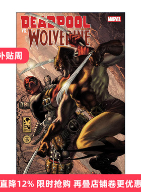 英文原版 Deadpool vs. Wolverine 死侍大战金刚狼 漫威漫画 Larry Hama 英文版 进口英语原版书籍