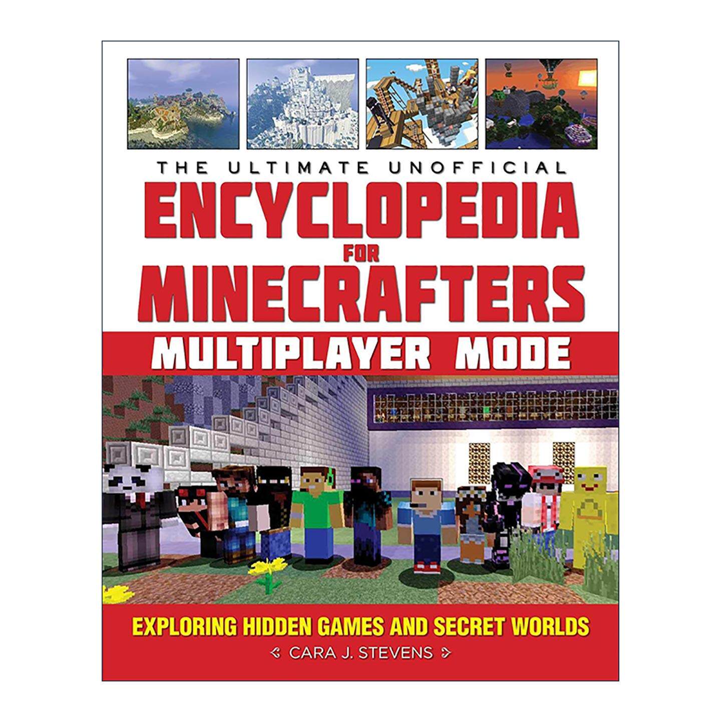 英文原版 The Ultimate Unofficial Encyclopedia for Minecrafters Multiplayer Mode 我的世界攻略书之联机模式 精装 英文版