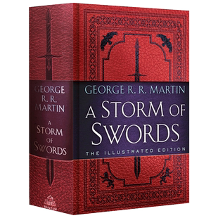冰雨的风暴 英文原版小说 Storm Of Swords  A Illustr 冰与火之歌系列 第三卷 英文奇幻小说书 进口原版英语书 乔治·R·R·马丁