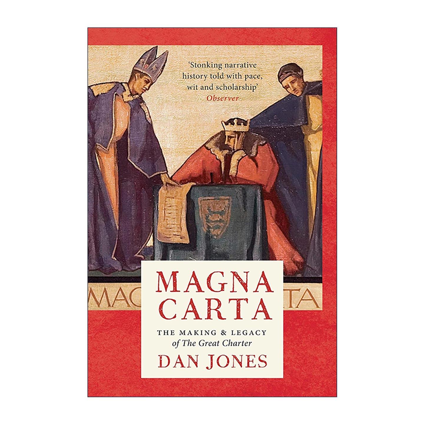 英文原版 Magna Carta 权力之笼 1215年大宪章诞生始末与800年传世神话 丹·琼斯 里程碑文库系列 英文版 进口英语原版书籍