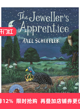 英文原版 The Jeweller's Apprentice 珠宝商的学徒 Axel Scheffler 儿童动物故事绘本精装 英文版 进口英语原版书籍