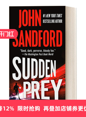 英文原版 Sudden Prey The Prey Series 08 猎物系列08 突发猎物 惊悚悬疑犯罪推理小说 John Sandford 英文版 进口英语原版书籍