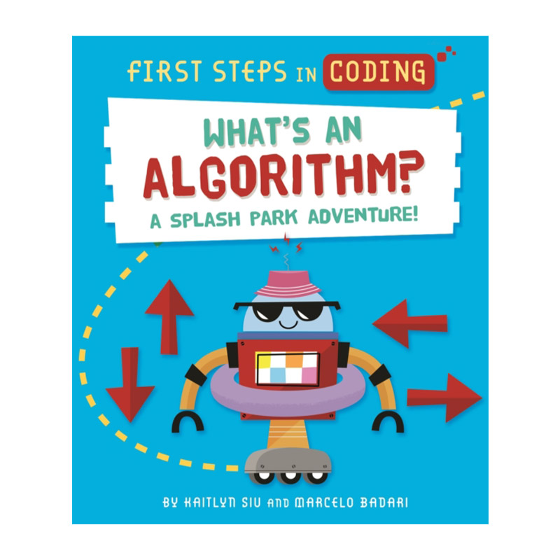英文原版 First Steps in Coding What's an Algorithm 编程的第一步 什么是算法 英文版 进口英语原版书籍