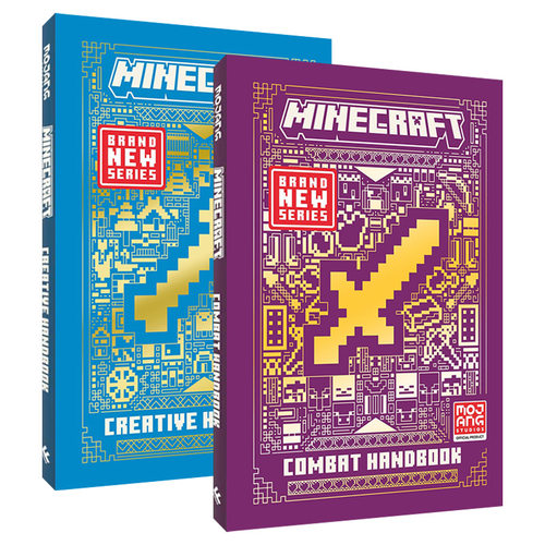 英文原版 All New Minecraft Combat/Creative Handbook 我的世界官方指南全新进阶版 2册 创造手册 对战手册 英文版 进口英语书籍
