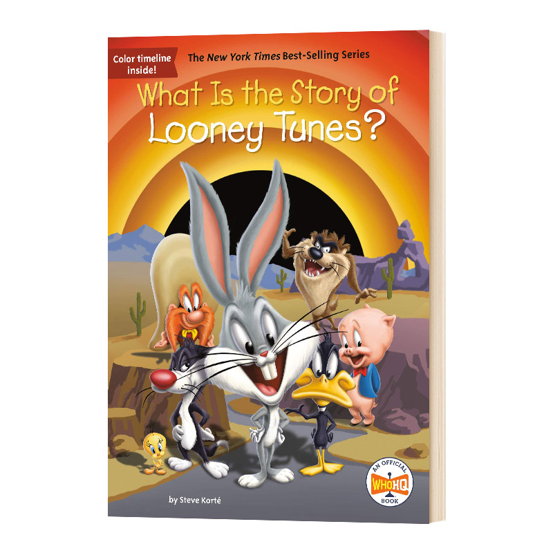 英文原版 What Is the Story of Looney Tunes 乐一通动画的故事是什么 儿童科普百科 Who HQ系列 英文版 进口英语原版书籍