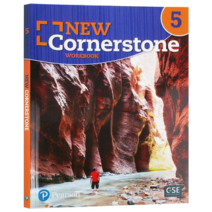 New Cornerstone, Grade 5 Workbook美国综合小学教材练习册5进口原版英文书籍