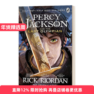 英文原版 Percy Jackson and the Last Olympian The Graphic Novel 波西 杰克逊与最终之神 漫画版#5 英文版 进口英语原版书籍