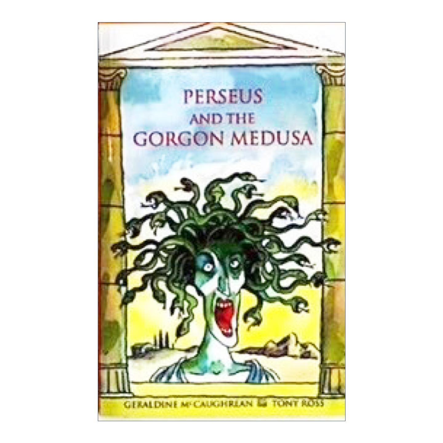 英文原版 Perseus and the Gorgon Medusa 珀尔修斯和蛇发女妖美杜莎 古希腊罗马神话传说故事 英文版 进口英语原版书籍