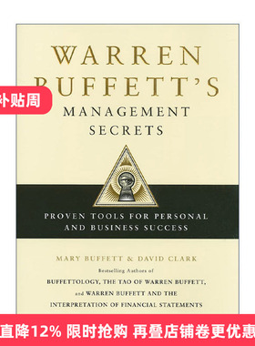 英文原版 Warren Buffett's Management Secrets 巴菲特的管理秘诀 精装  Mary Buffett 英文版 进口英语原版书籍