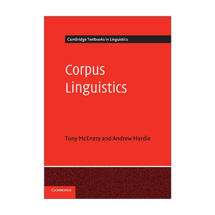 方法 语料库语言学 理论与实践 托尼·麦克内里 英文书籍 Corpus 剑桥语言学文本系列进口原版 Linguistics