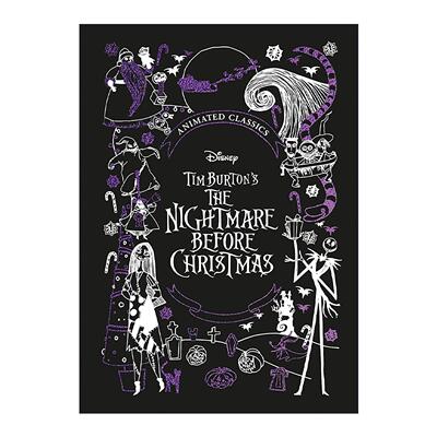 英文原版 The Nightmare Before Christmas 圣诞夜惊魂 儿童经典动画电影小说 迪士尼布面典藏精装 Disney Animated Classics