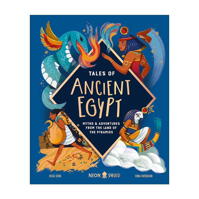 英文原版 Tales of Ancient Egypt 古埃及的神话故事和冒险 精装 英文版 进口英语原版书籍