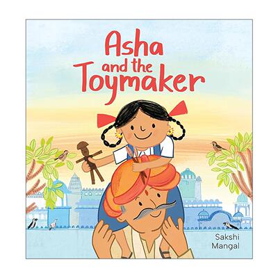 英文原版 Asha and the Toymaker 阿莎与玩具匠人 精装 英文版 进口英语原版书籍
