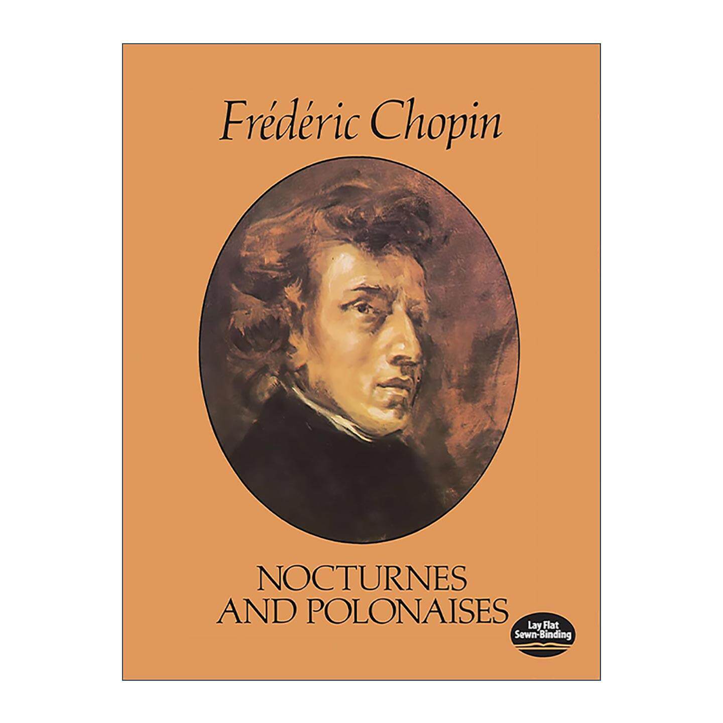 英文原版 Nocturnes and Polonaises 夜曲与波兰舞曲 波罗乃兹 肖邦 乐谱 英文版 进口英语原版书籍