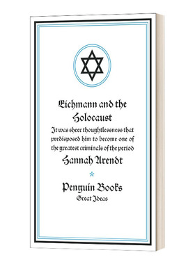Eichmann and the Holocaust 艾希曼与纳粹 汉娜·阿伦特 企鹅伟大思想系列进口原版英文书籍