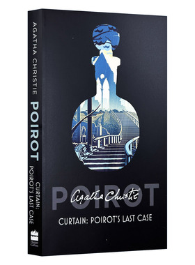 英文原版 Poirot — Curtain Poirot's Last Case 大侦探波洛系列 谢幕-波洛的最后一案 影视封面版 阿加莎侦探推理小说 进口书籍