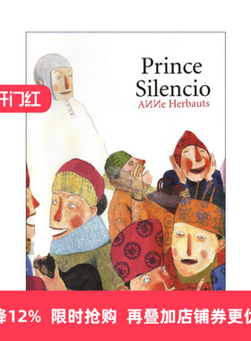 英文原版 Prince Silencio 沉默王子 儿童精装绘本 风是什么颜色作者 比利时绘本大师安·艾珀Anne Herbauts 进口英语原版书籍